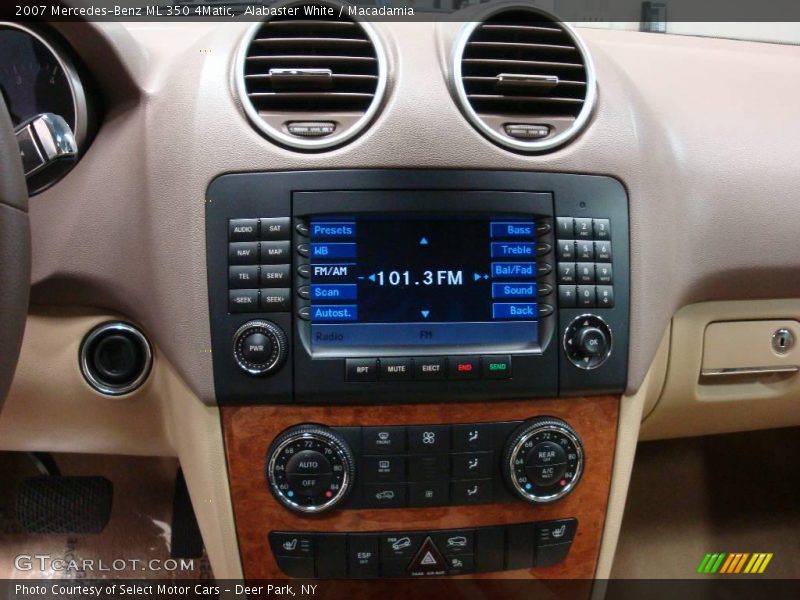 Alabaster White / Macadamia 2007 Mercedes-Benz ML 350 4Matic
