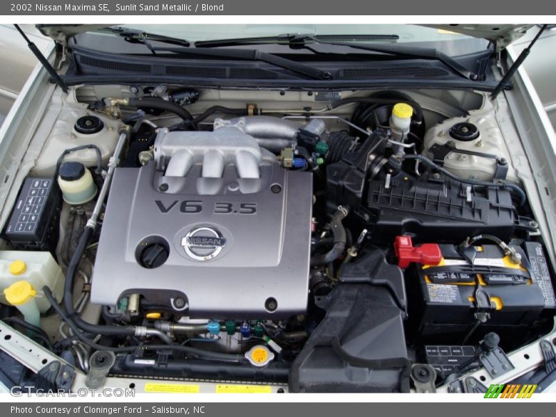 Sunlit Sand Metallic / Blond 2002 Nissan Maxima SE