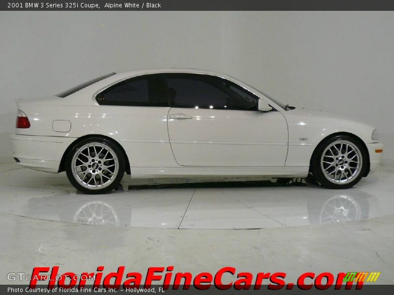 Alpine White / Black 2001 BMW 3 Series 325i Coupe