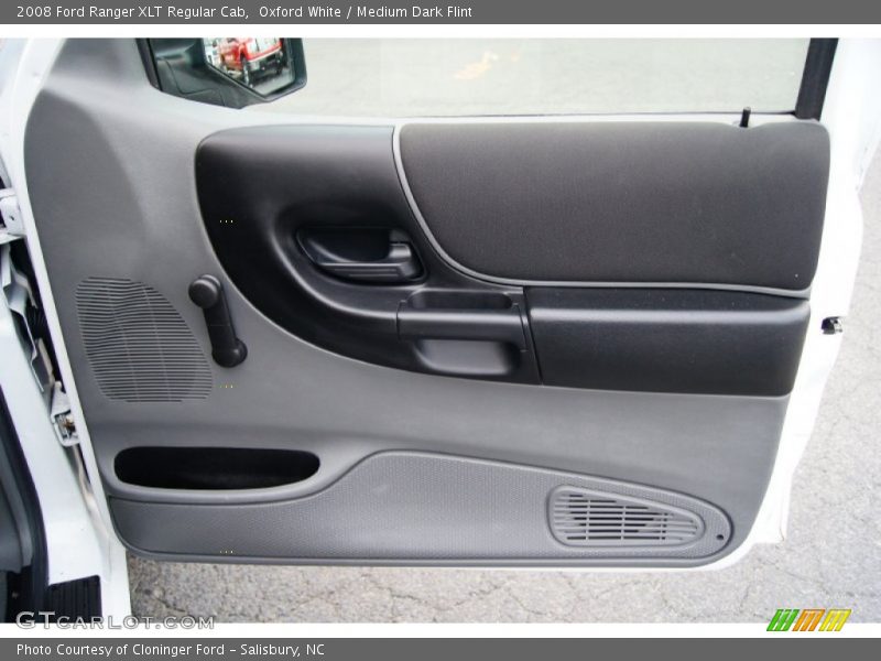 Oxford White / Medium Dark Flint 2008 Ford Ranger XLT Regular Cab