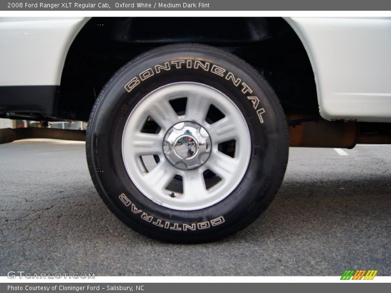 Oxford White / Medium Dark Flint 2008 Ford Ranger XLT Regular Cab
