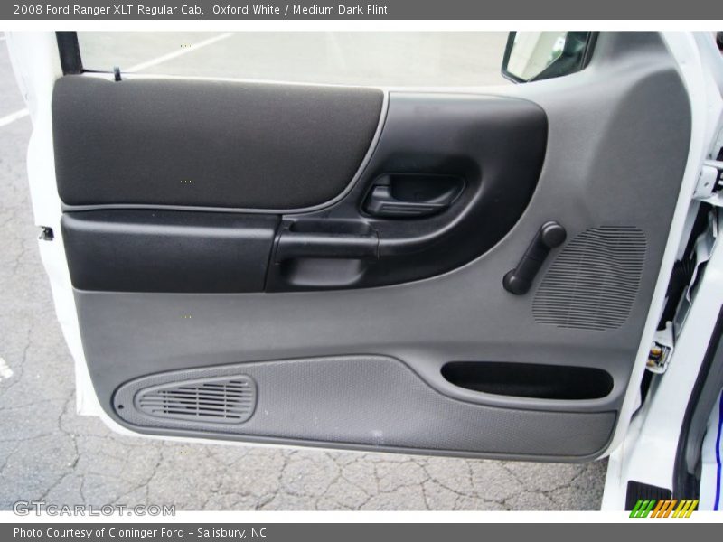 Oxford White / Medium Dark Flint 2008 Ford Ranger XLT Regular Cab