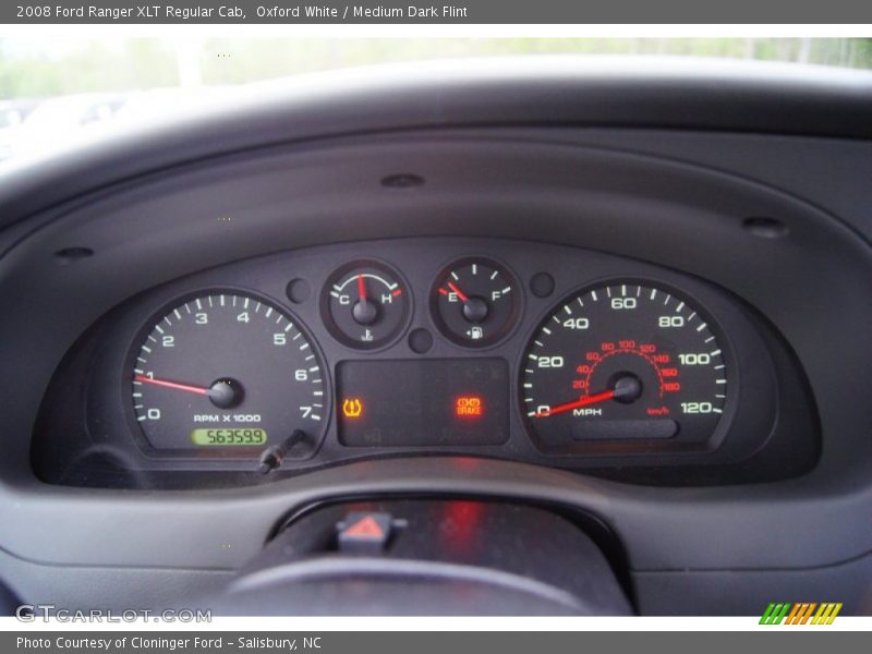 Oxford White / Medium Dark Flint 2008 Ford Ranger XLT Regular Cab