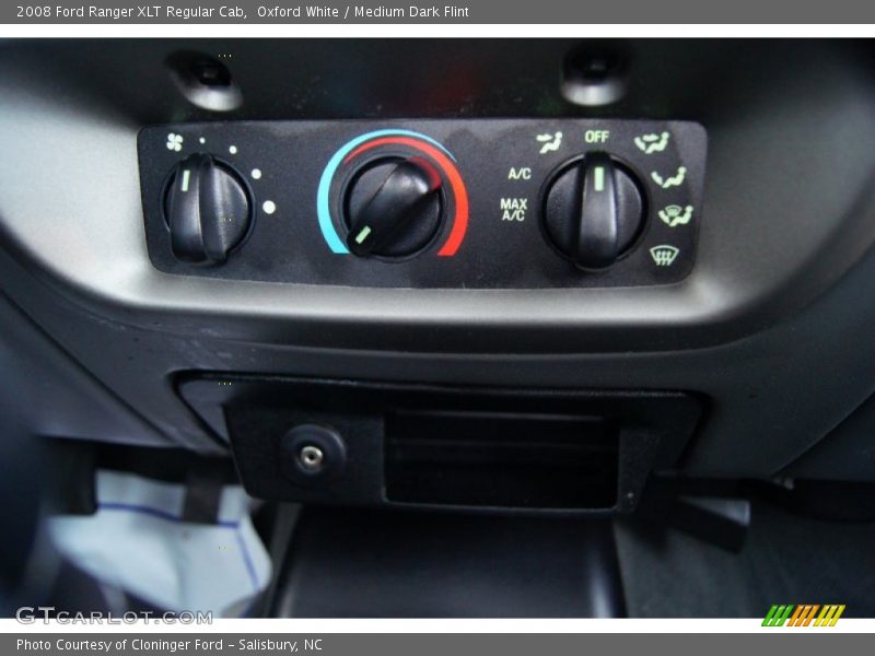 Oxford White / Medium Dark Flint 2008 Ford Ranger XLT Regular Cab