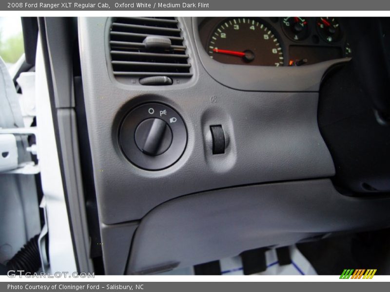 Oxford White / Medium Dark Flint 2008 Ford Ranger XLT Regular Cab