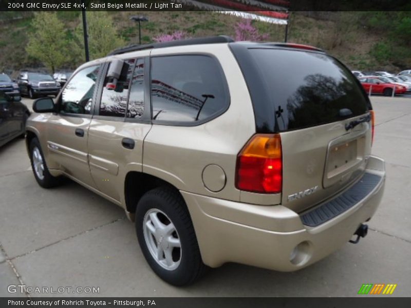 Sand Beige Metallic / Light Tan 2004 GMC Envoy SLE 4x4