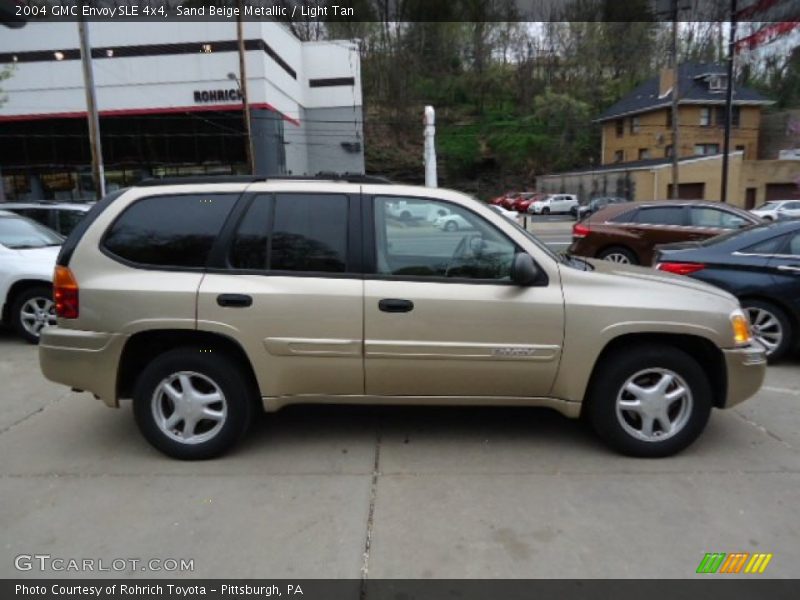 Sand Beige Metallic / Light Tan 2004 GMC Envoy SLE 4x4