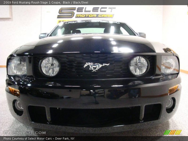 Black / Black/Steel 2009 Ford Mustang Roush Stage 1 Coupe