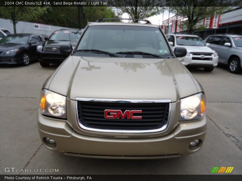 Sand Beige Metallic / Light Tan 2004 GMC Envoy SLE 4x4