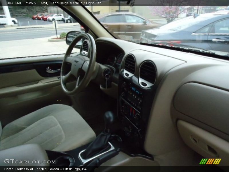 Sand Beige Metallic / Light Tan 2004 GMC Envoy SLE 4x4