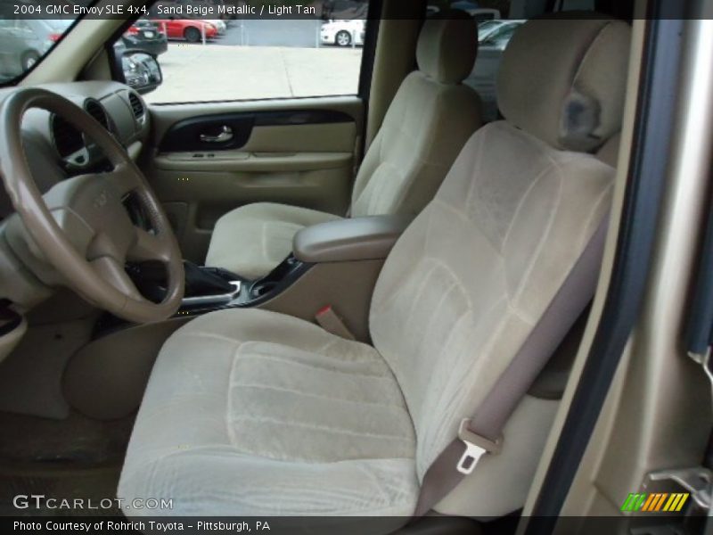 Sand Beige Metallic / Light Tan 2004 GMC Envoy SLE 4x4