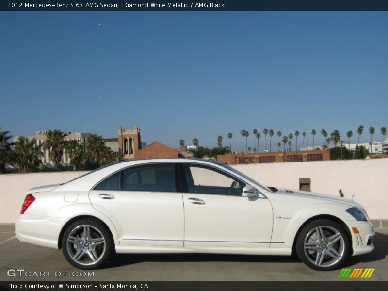  2012 S 63 AMG Sedan Diamond White Metallic