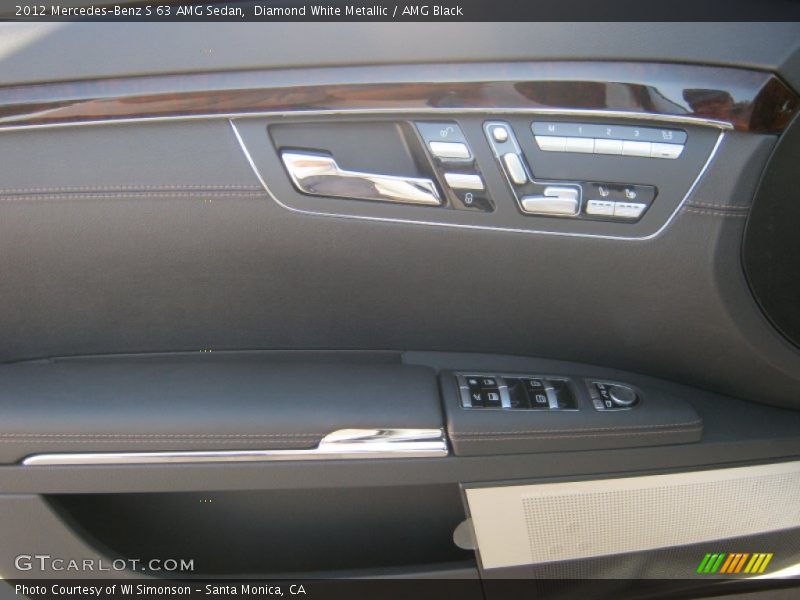 Door Panel of 2012 S 63 AMG Sedan