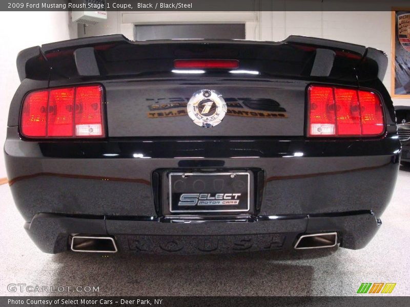 Black / Black/Steel 2009 Ford Mustang Roush Stage 1 Coupe