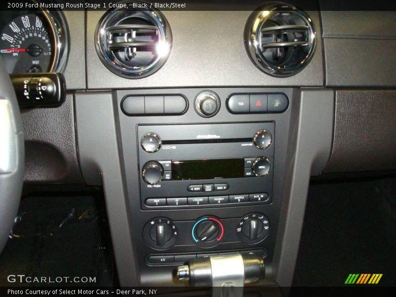 Black / Black/Steel 2009 Ford Mustang Roush Stage 1 Coupe