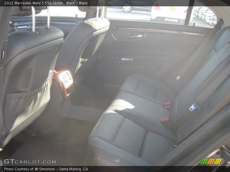 Black / Black 2012 Mercedes-Benz S 550 Sedan