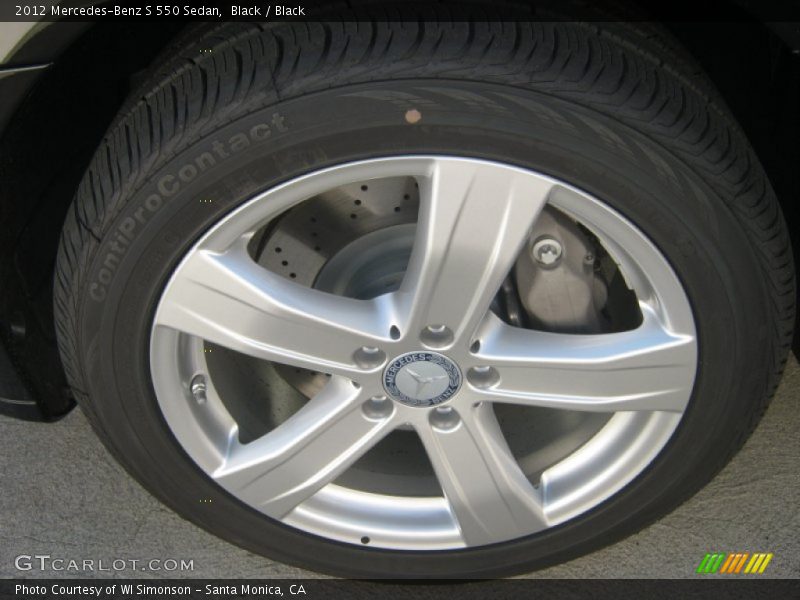 Black / Black 2012 Mercedes-Benz S 550 Sedan