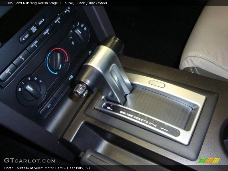Black / Black/Steel 2009 Ford Mustang Roush Stage 1 Coupe