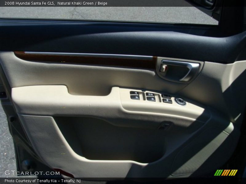 Natural Khaki Green / Beige 2008 Hyundai Santa Fe GLS