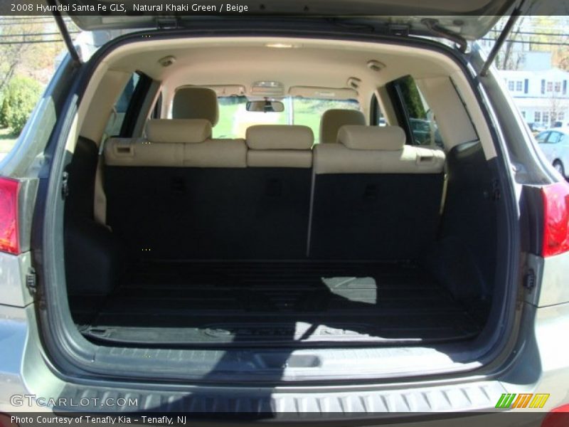 Natural Khaki Green / Beige 2008 Hyundai Santa Fe GLS