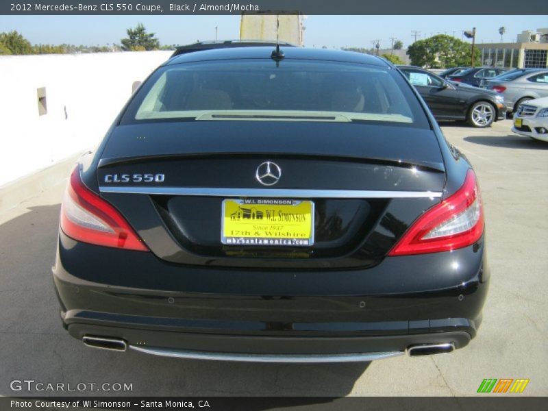 Black / Almond/Mocha 2012 Mercedes-Benz CLS 550 Coupe