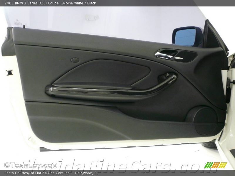 Alpine White / Black 2001 BMW 3 Series 325i Coupe