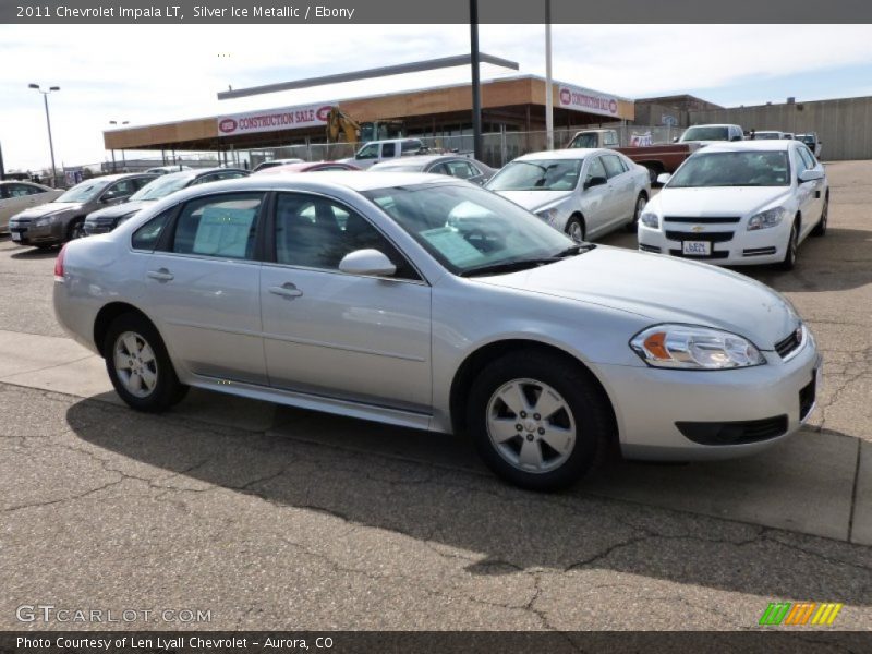 Silver Ice Metallic / Ebony 2011 Chevrolet Impala LT