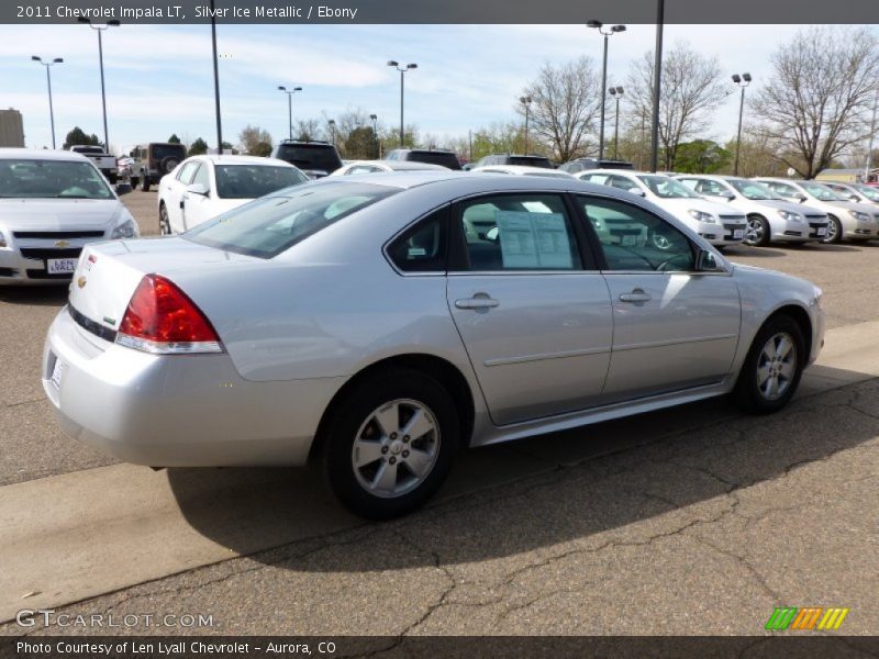 Silver Ice Metallic / Ebony 2011 Chevrolet Impala LT