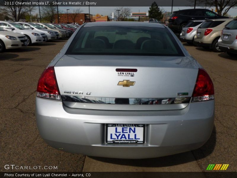Silver Ice Metallic / Ebony 2011 Chevrolet Impala LT