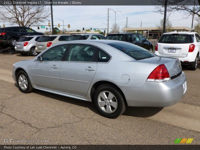 Silver Ice Metallic / Ebony 2011 Chevrolet Impala LT