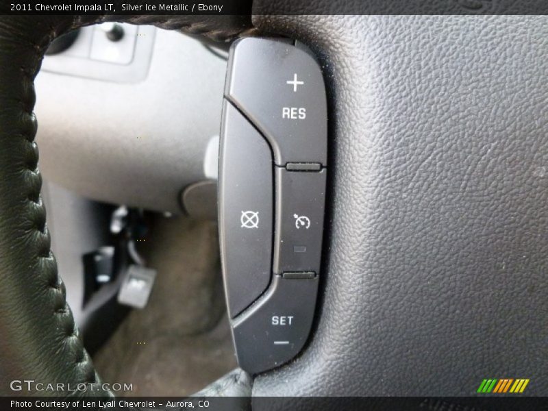 Silver Ice Metallic / Ebony 2011 Chevrolet Impala LT