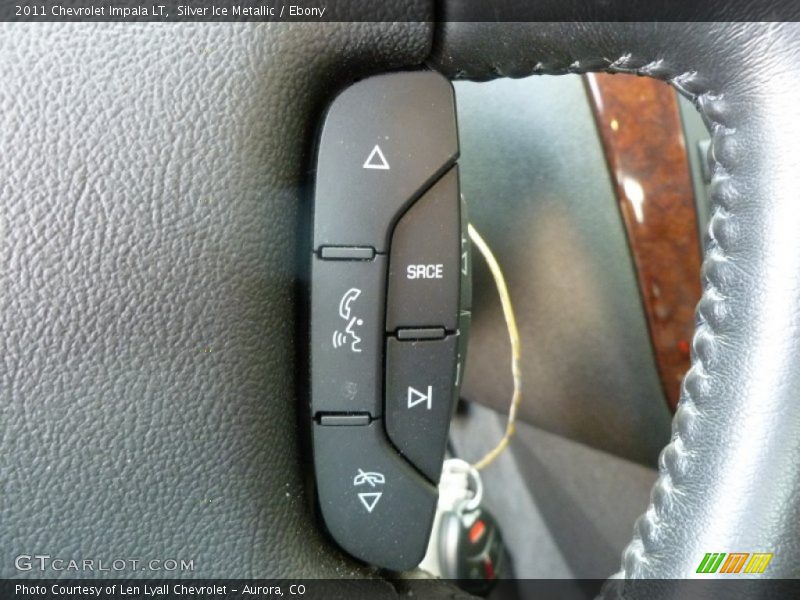 Silver Ice Metallic / Ebony 2011 Chevrolet Impala LT