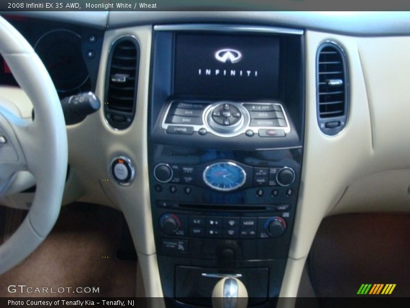 Moonlight White / Wheat 2008 Infiniti EX 35 AWD