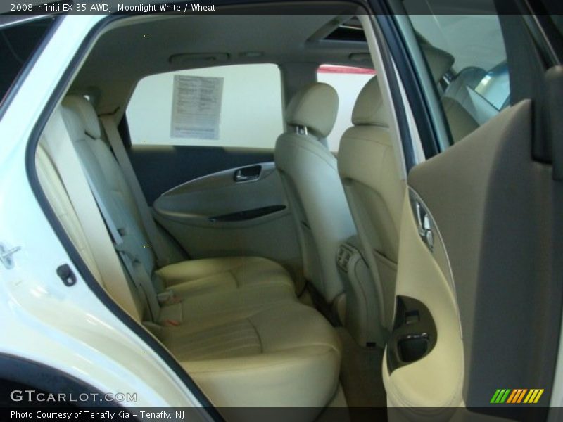 Moonlight White / Wheat 2008 Infiniti EX 35 AWD