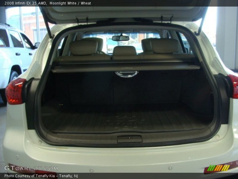 Moonlight White / Wheat 2008 Infiniti EX 35 AWD