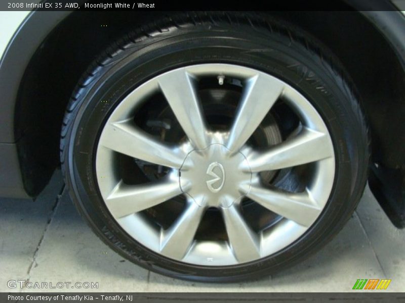 Moonlight White / Wheat 2008 Infiniti EX 35 AWD