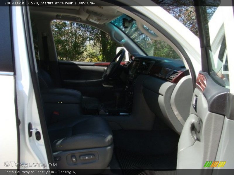 Starfire White Pearl / Dark Gray 2009 Lexus LX 570