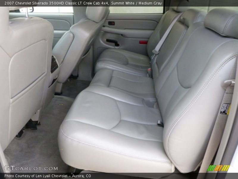 Summit White / Medium Gray 2007 Chevrolet Silverado 3500HD Classic LT Crew Cab 4x4
