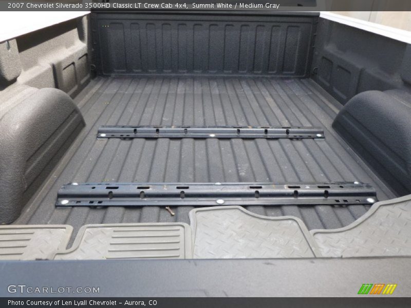 Summit White / Medium Gray 2007 Chevrolet Silverado 3500HD Classic LT Crew Cab 4x4