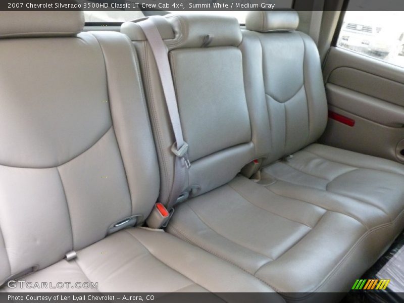 Summit White / Medium Gray 2007 Chevrolet Silverado 3500HD Classic LT Crew Cab 4x4