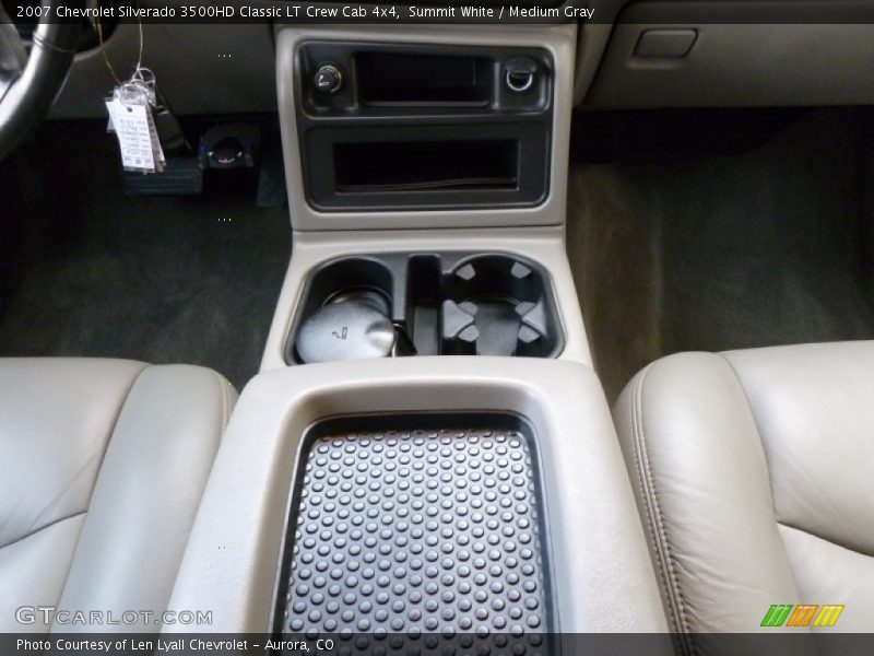 Summit White / Medium Gray 2007 Chevrolet Silverado 3500HD Classic LT Crew Cab 4x4