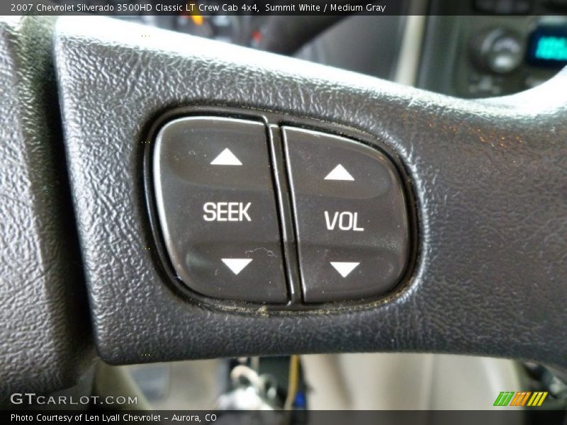 Summit White / Medium Gray 2007 Chevrolet Silverado 3500HD Classic LT Crew Cab 4x4
