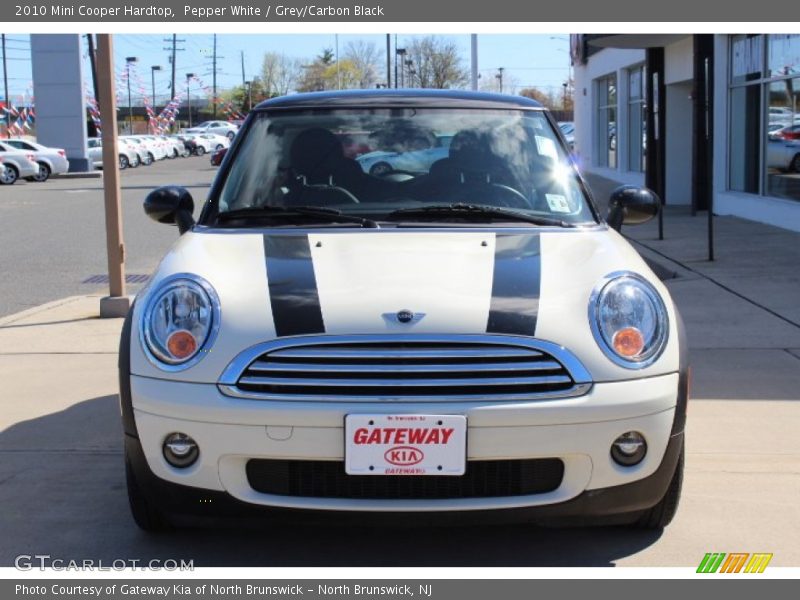 Pepper White / Grey/Carbon Black 2010 Mini Cooper Hardtop