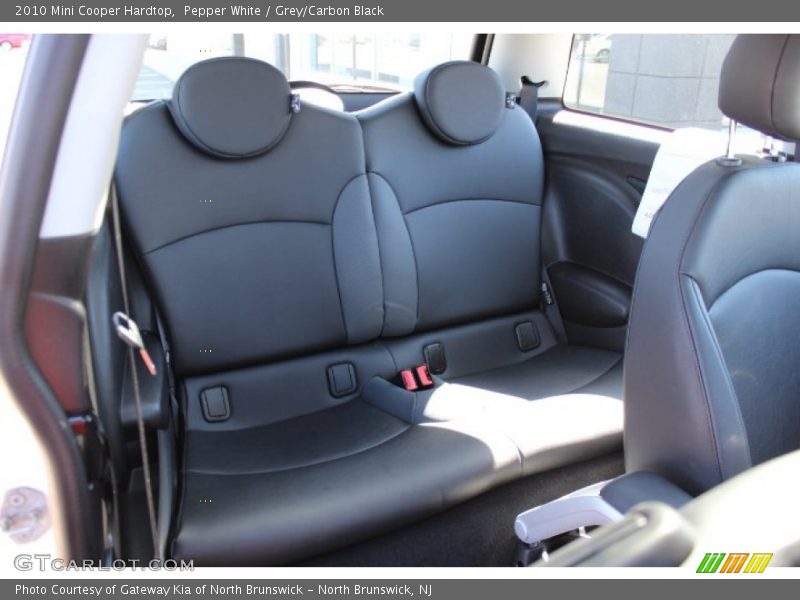 Pepper White / Grey/Carbon Black 2010 Mini Cooper Hardtop