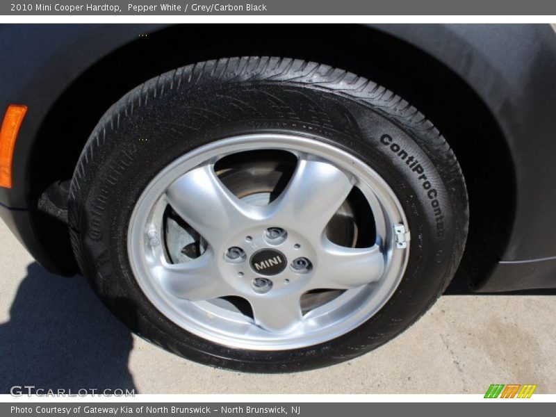 Pepper White / Grey/Carbon Black 2010 Mini Cooper Hardtop