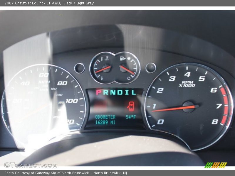 Black / Light Gray 2007 Chevrolet Equinox LT AWD