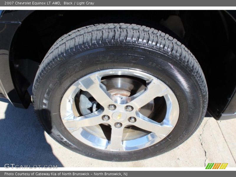 Black / Light Gray 2007 Chevrolet Equinox LT AWD