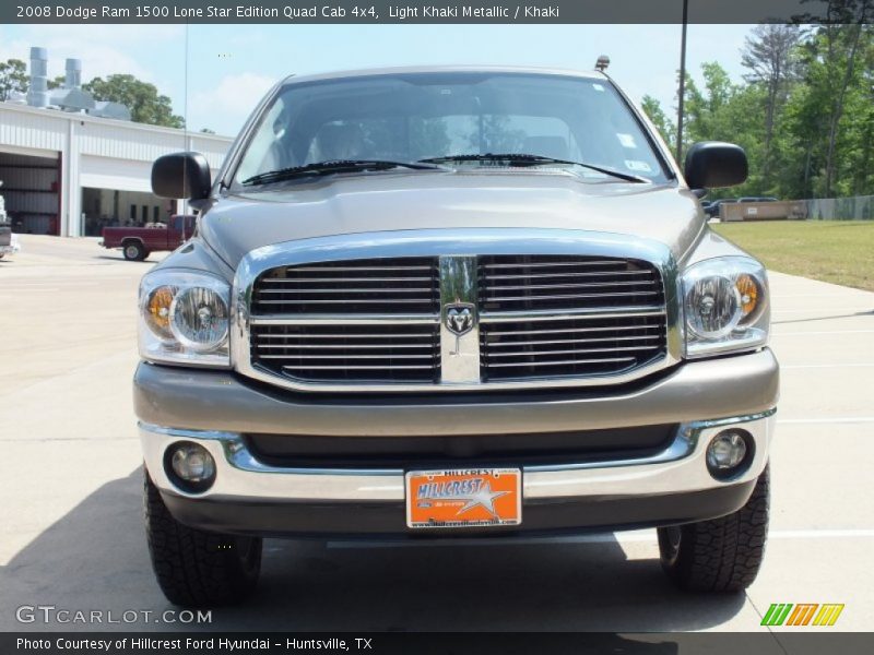 Light Khaki Metallic / Khaki 2008 Dodge Ram 1500 Lone Star Edition Quad Cab 4x4