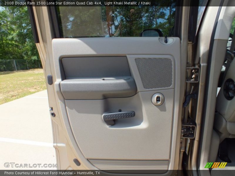 Light Khaki Metallic / Khaki 2008 Dodge Ram 1500 Lone Star Edition Quad Cab 4x4