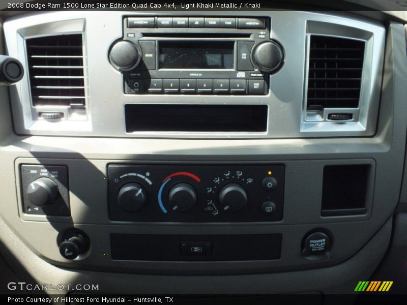 Light Khaki Metallic / Khaki 2008 Dodge Ram 1500 Lone Star Edition Quad Cab 4x4